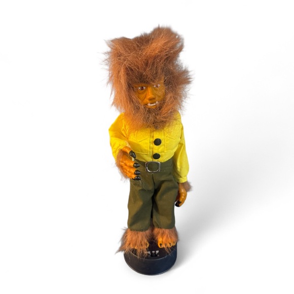 Wolfman Motion-ette Universal Studios Monsters Telco 1992 Vintage For parts - Picture 1 of 2
